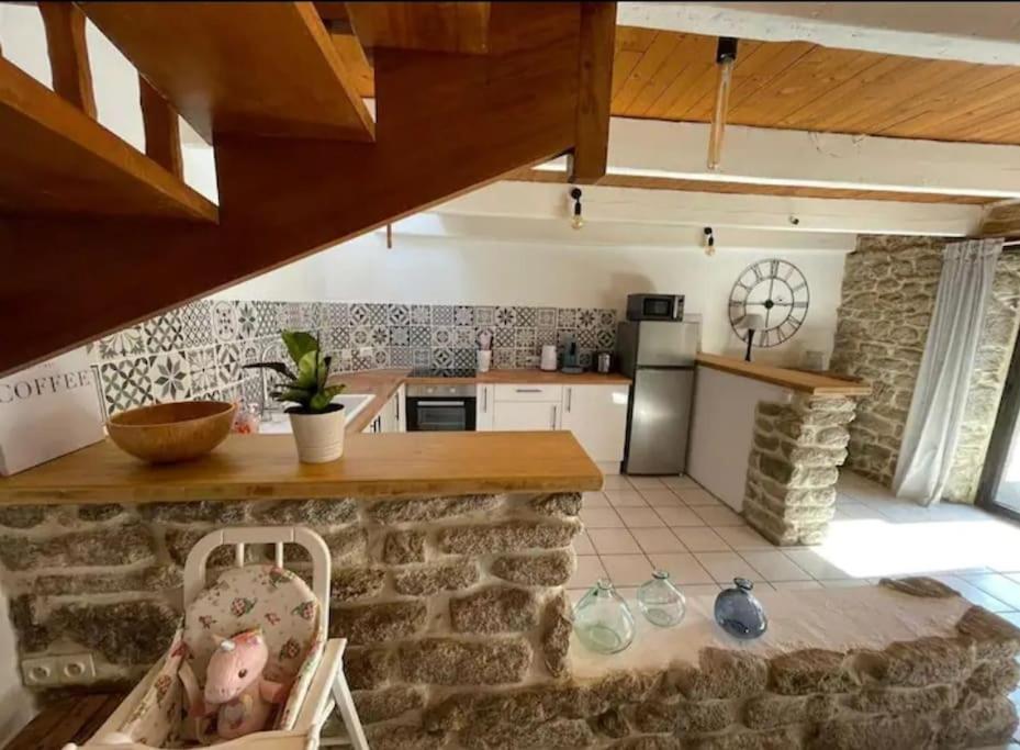 Maison De Pecheur Bord De Mer Bois Et Pierre 6-8 Pers Plobannalec المظهر الخارجي الصورة
