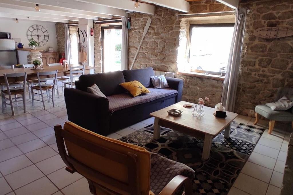 Maison De Pecheur Bord De Mer Bois Et Pierre 6-8 Pers Plobannalec المظهر الخارجي الصورة