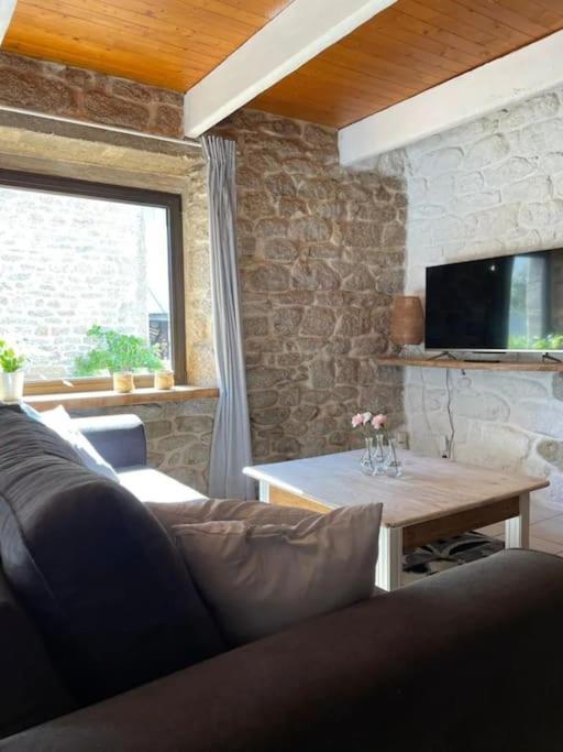 Maison De Pecheur Bord De Mer Bois Et Pierre 6-8 Pers Plobannalec المظهر الخارجي الصورة