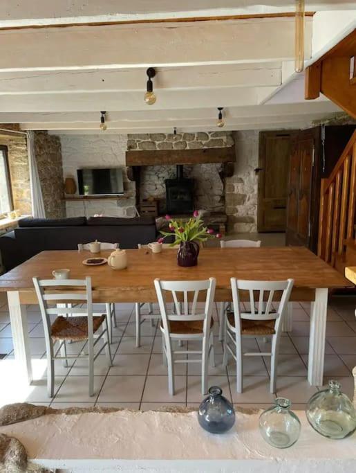 Maison De Pecheur Bord De Mer Bois Et Pierre 6-8 Pers Plobannalec المظهر الخارجي الصورة