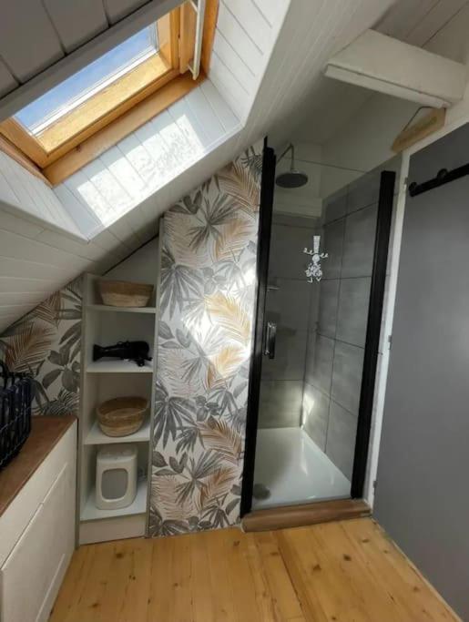 Maison De Pecheur Bord De Mer Bois Et Pierre 6-8 Pers Plobannalec المظهر الخارجي الصورة